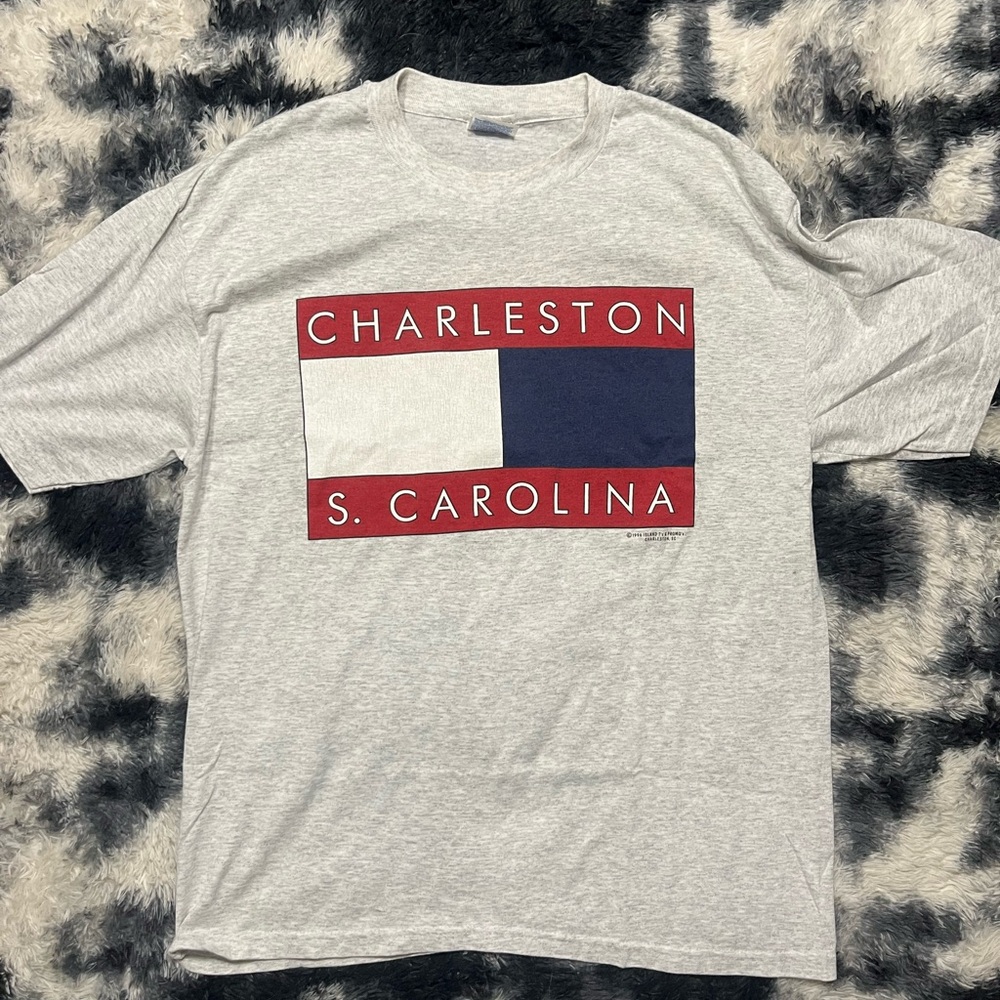 Vintage Charleston S. Carolina Gray T-Shirt